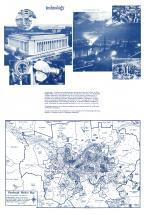 Pittsburg 4, Pennsylvania 1950c Nirenstein City Maps